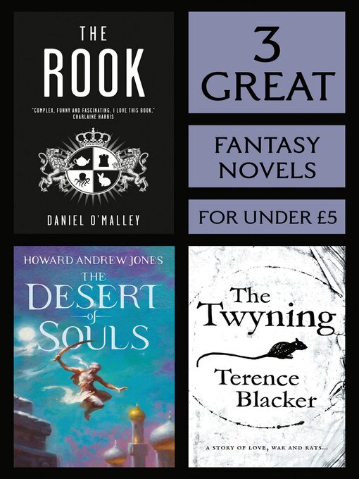 Title details for 3 Great Fantasy Novels by Daniel O'Malley - Wait list